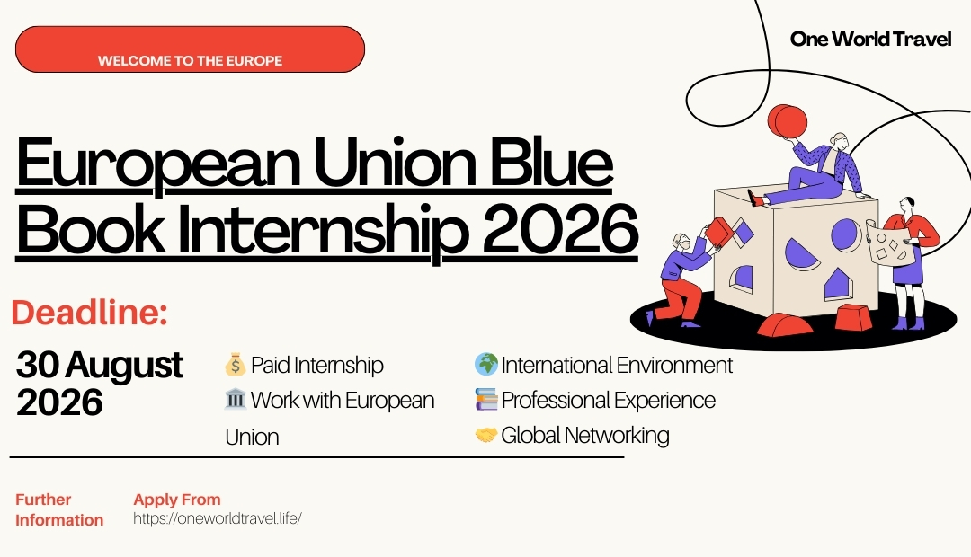 European Union Blue Book Internship 2026 – Paid Internship in Europe